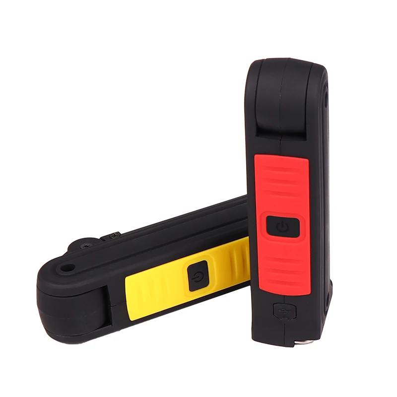 Складной светодиодный фонарь COB с 4 режимами работы перезаряжаемый USB магнитным