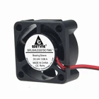 20 шт. Gdstime мини пластиковый 2Pin 2510s 25 мм x 25 мм x 10 мм 24 В DC вентилятор охлаждения
