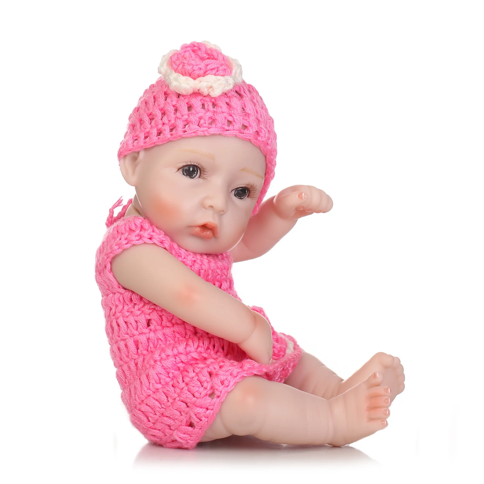 Кукла-реборн силиконовая Реалистичная 27 см | Игрушки и хобби