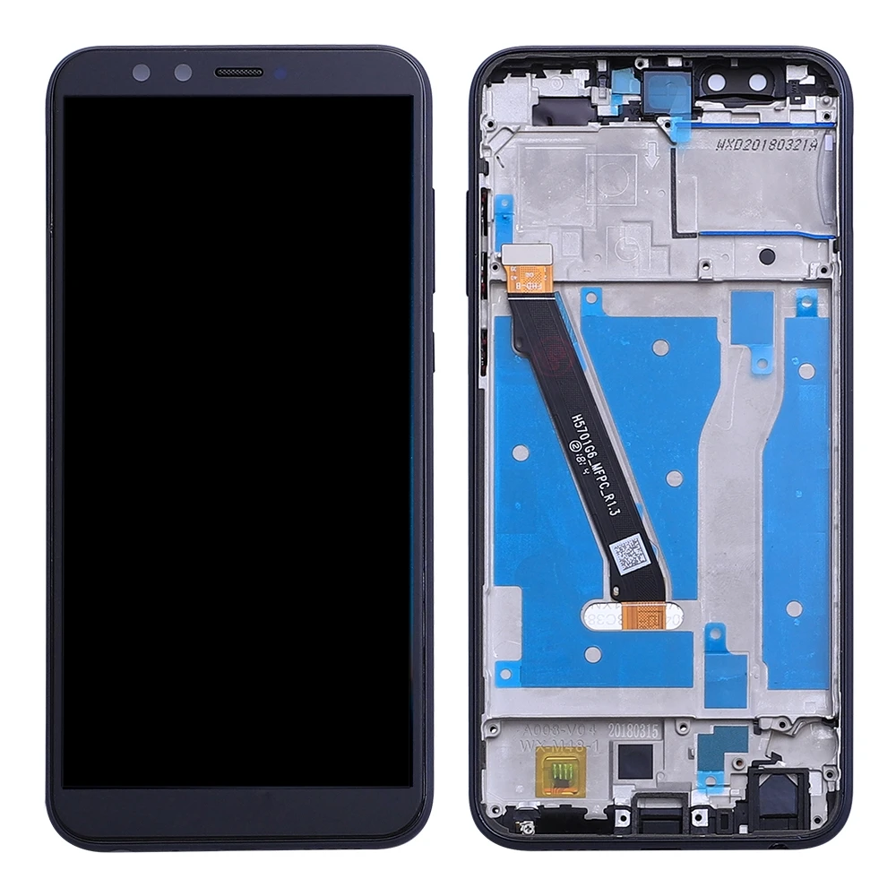 IPartsBuy ЖК экран и дигитайзер полная сборка с рамкой для Huawei Honor 9 Lite|Экраны