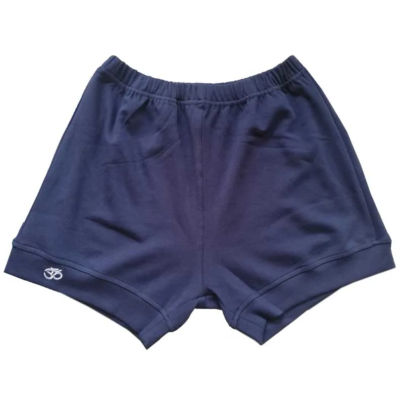 Новые хлопковые шорты качественные шорты для Айенгар-йоги M L XL XXL профессиональные короткие штаны женские инструменты шорты для Айенгар-йоги женские мужские брюки - Цвет: Navy
