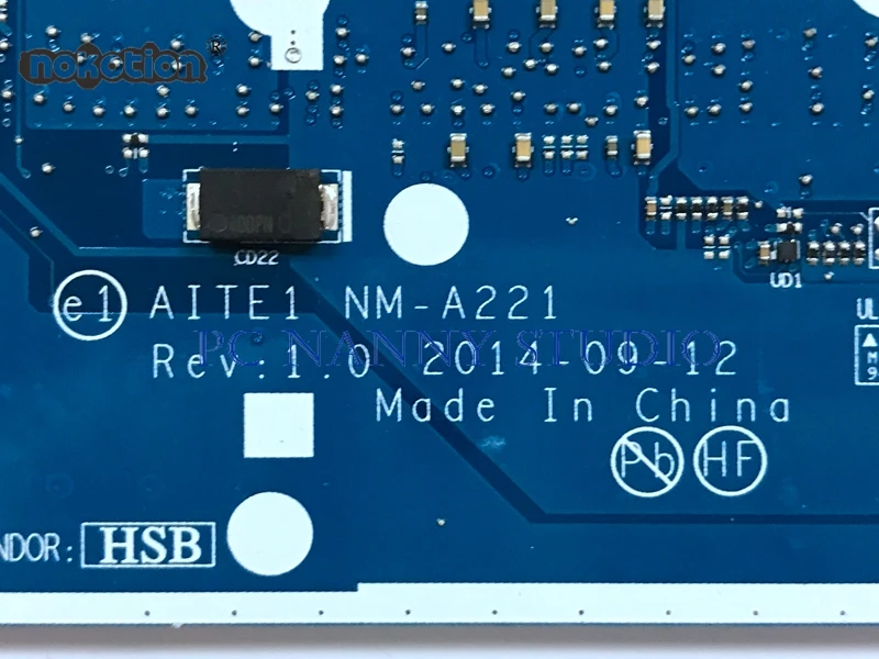 Материнская плата PCNANNY 00HT644 AITE1 NM-A221 для ThinkPad E550 i5 CPU 15 6 дюйма протестированная