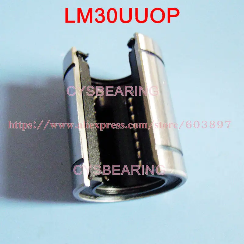 30 мм LM30UU LM30 LM30UUOP LM30UUAJ открытый 30x45x64 втулка линейный подшипник движения|30mm shaft|bearing