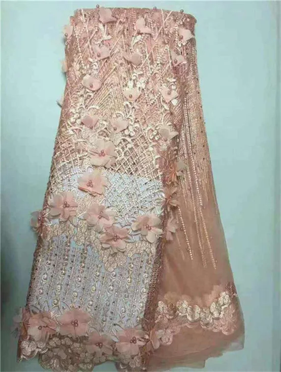 Кружевная ткань в нигерийском стиле 2019 высококачественное Кружевное