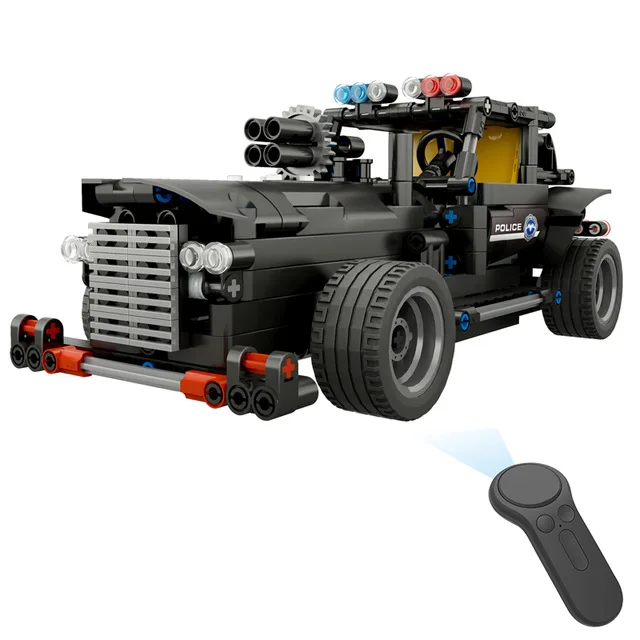 Пульт дистанционного управления полицейский Hummer совместимый LegoING Technic Car City RC
