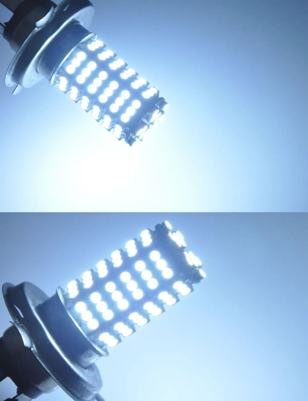 2 шт. автомобильные светодиодсветодиодный лампы H4 120 SMD 1210 3528 12 В|lamp 12v|super brightcar fog lamp