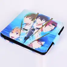 Аниме бесплатно! Кошельки для кредитных карт Iwatobi Swim Club Haruka Nanase Макото