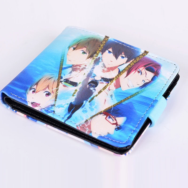 Аниме бесплатно! Iwatobi Swim Club кошелек Haruka Nanase Макото Тачибана кредитные карты