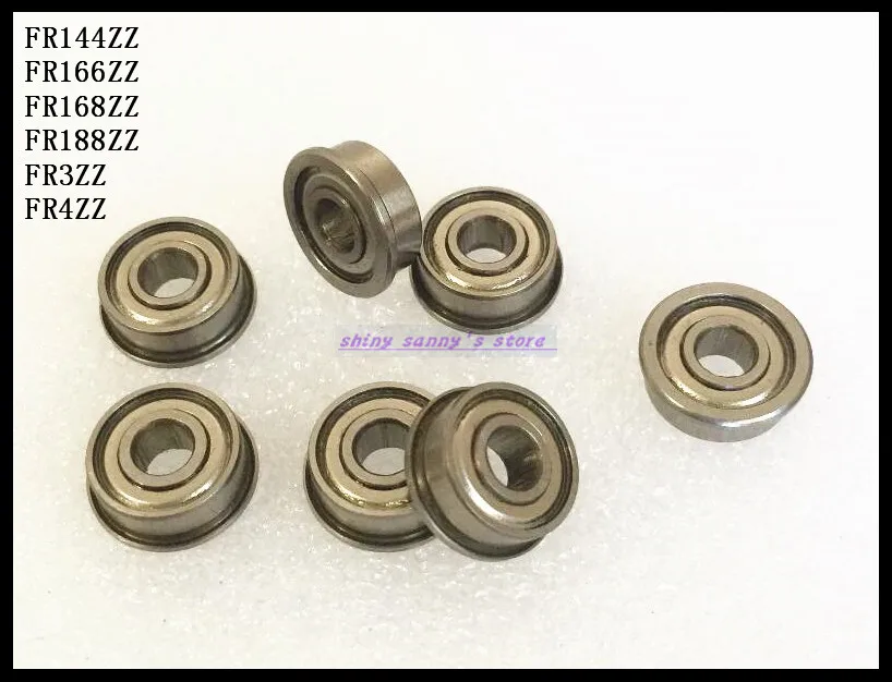 

25-30 шт./лот FR144ZZ FR166ZZ FR168ZZ FR188ZZ FR3ZZ FR4ZZ Высокоточный Миниатюрный фланцевый радиальный шарикоподшипник, новинка