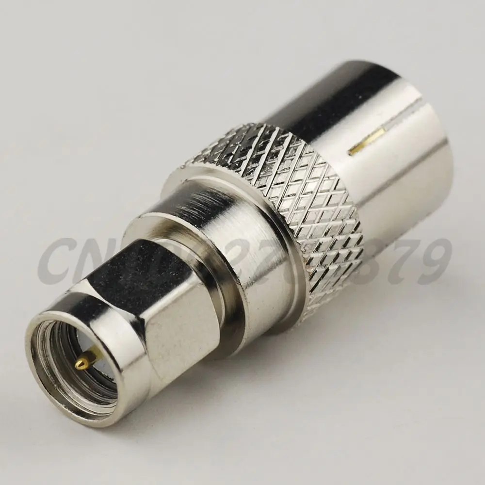 Радиочастотная электрическая DVB T ТВ антенна тюнера адаптер SMA штекер к IEC Женский