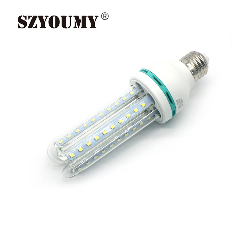 SZYOUMY 25 шт. лампы низкой мощности U образной формы 12 Вт E27 2835 SMD светодиодные