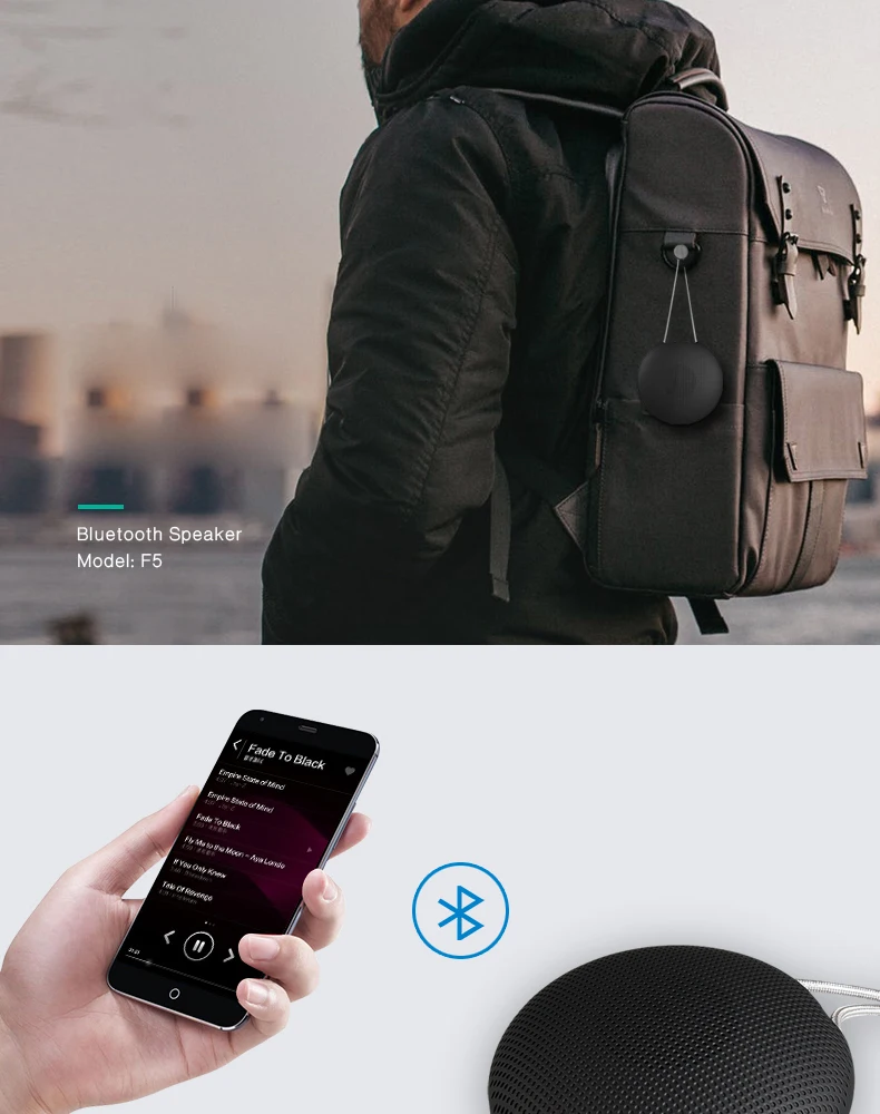 Наушники-вкладыши TWS с F5 Bluetooth Динамик 5,0 открытый водостойкий динамик Портативный Динамик и мини Динамик с микро-SD
