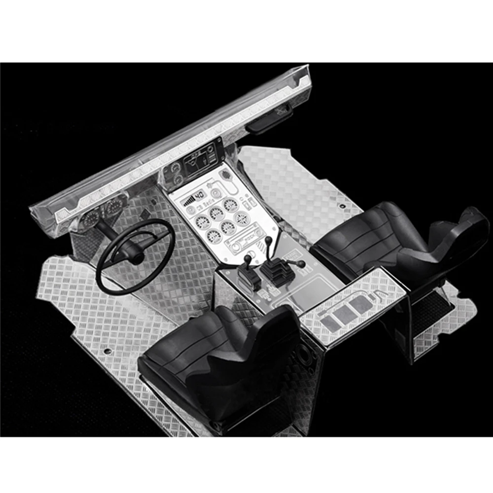 1 комплект металлическая защитная пластина для приборной панели и пола AXIAL WRAITH 90018