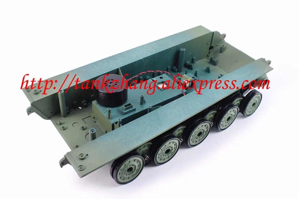HENG LONG 3888/3888-1 RC Танк немецкий King Tiger 1/16 запасные части No.3888-088 пластиковый шасси с