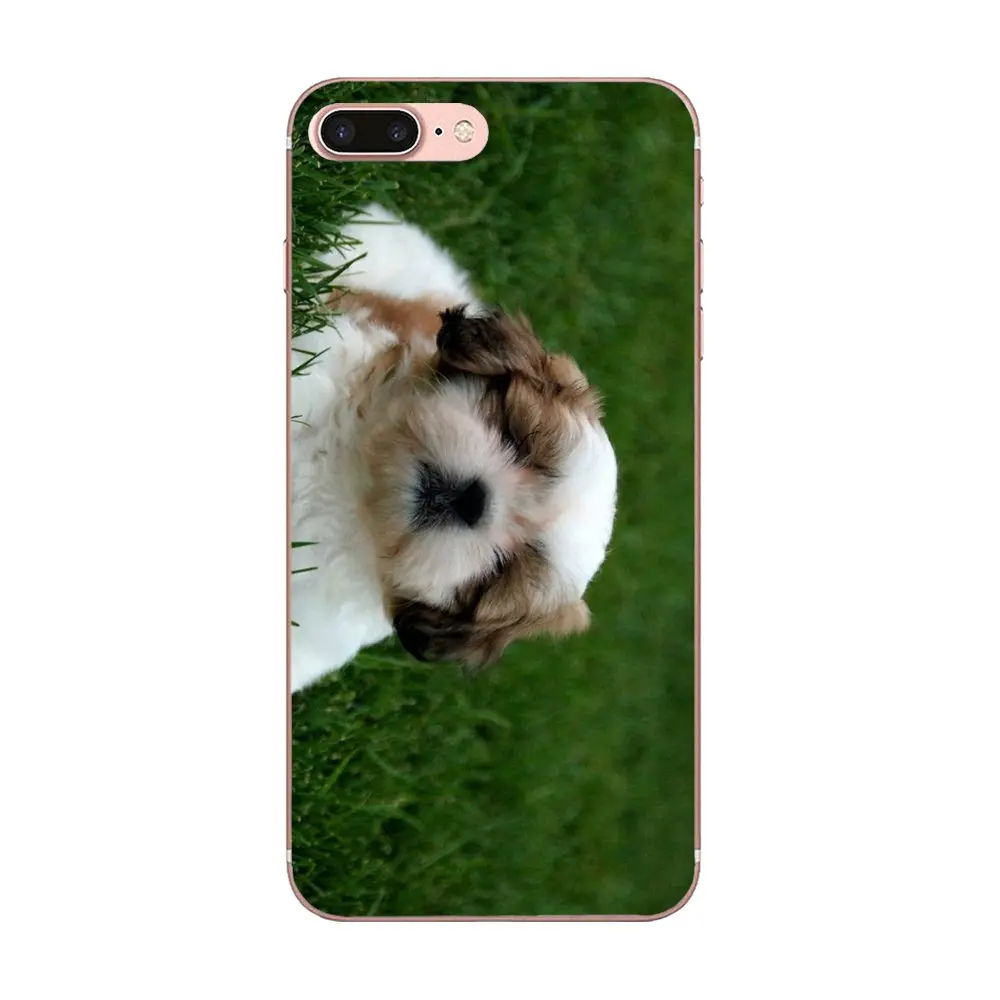 Для Galaxy J1 J2 J3 J330 J4 J5 J6 J7 J730 J8 2015 2016 2017 2018 mini Pro Мягкий ТПУ мобильный Shih Tzu Shitzu щенки |