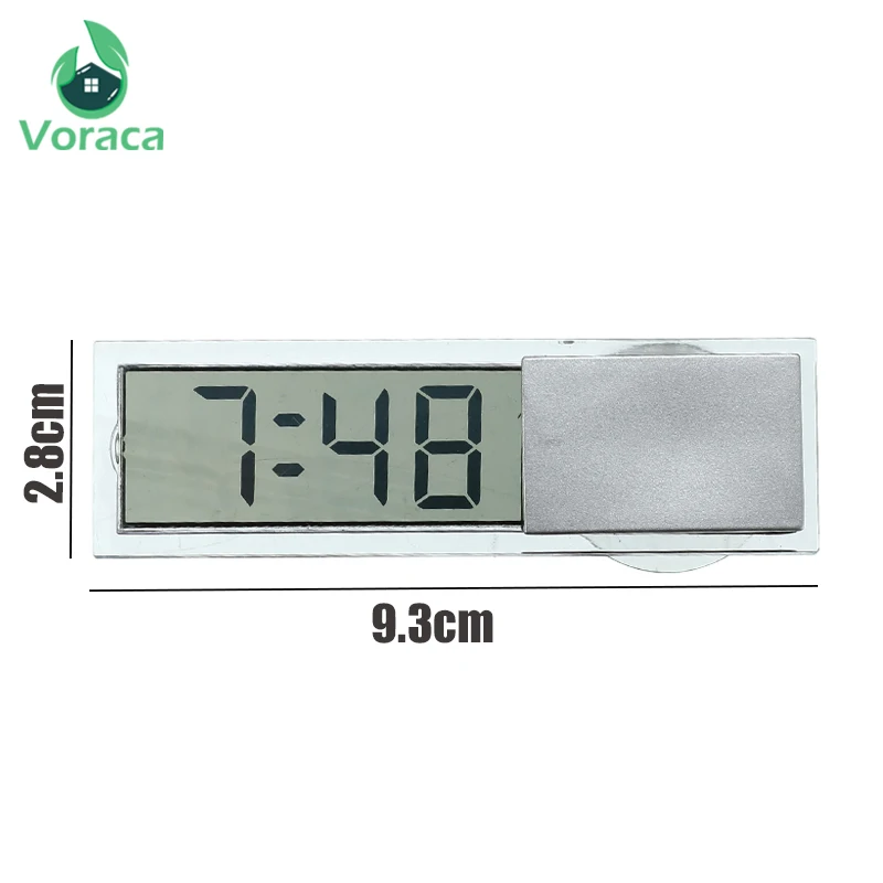 Прямая поставка автомобильные электронные цифровые часы жидкий кристалл Мини ЖК