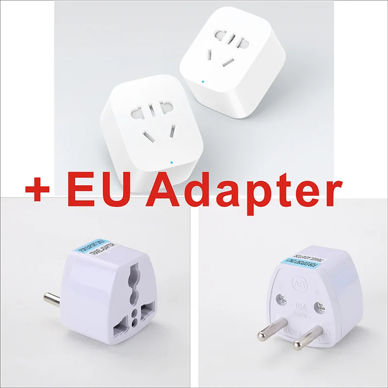 Умная розетка Xiaomi с поддержкой Wi Fi и удаленным управлением|socket adaptor|adaptor wirelesssocket