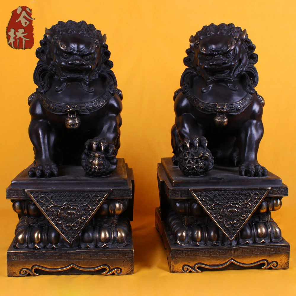 

Bronze sculpture, lion crafts decoration bronze lion bronze sculpture, decoration