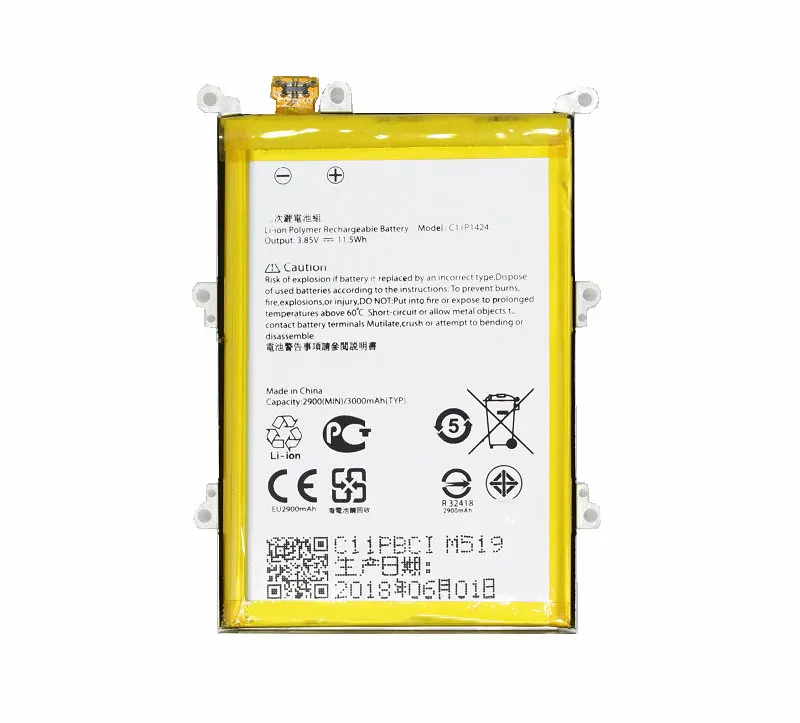 1x3000 мА/ч C11P1424 для Asus Zenfone 2 батареи ZE551ML ZE550ML 5 дюймов Z00AD Z00ADB Z00A Z008D телефон батарея +