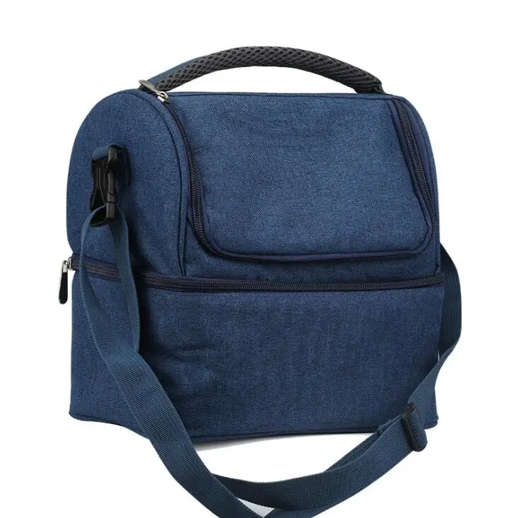 Синий Glaciere liverime pour pique nique тепловой мешок охладитель сумка hielera portatil пиво может покрыть bolso termico comida ланч-лед пакет - Цвет: Синий