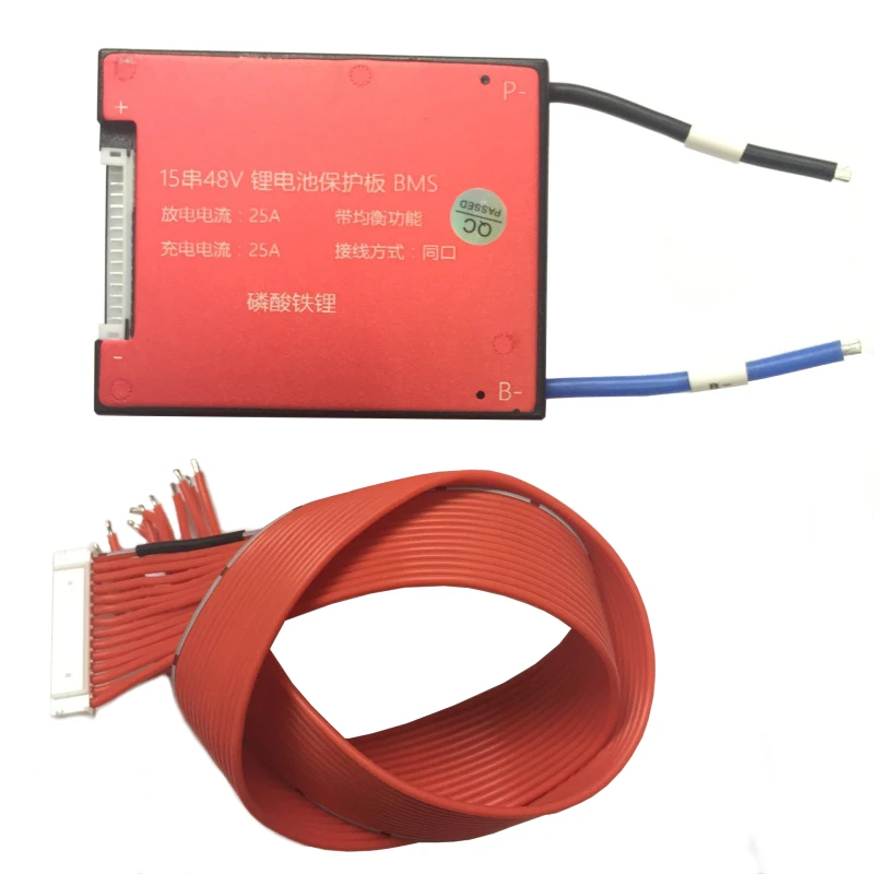 15S 48V 20A 30A 40A 50A 60A BMS PCB PCM для батареи LiFePO4 с функцией балансировки | Электроника