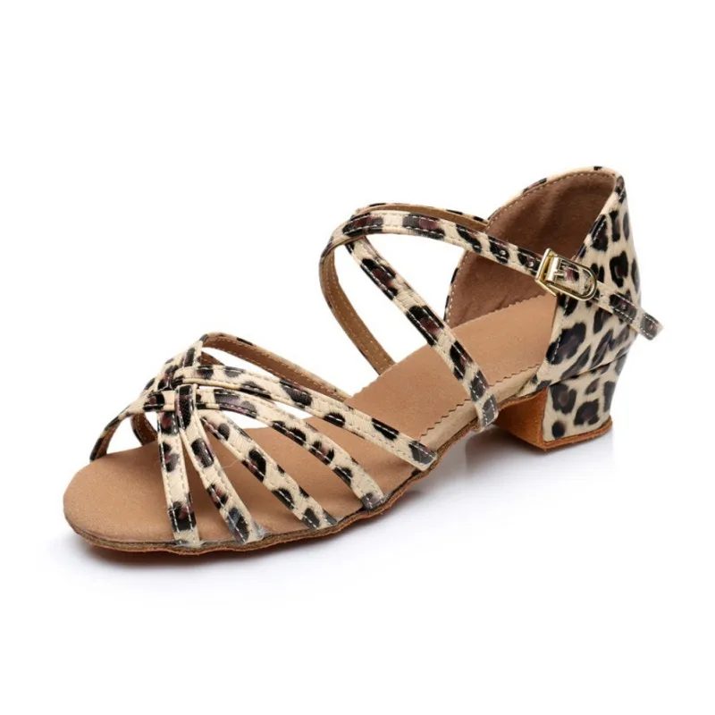 

Latin Dance Shoes for Girls, Girls Ballroom Dance Shoes, Girls Salsa Dance Shoes, Tango Shoes (Little Girls) Brown