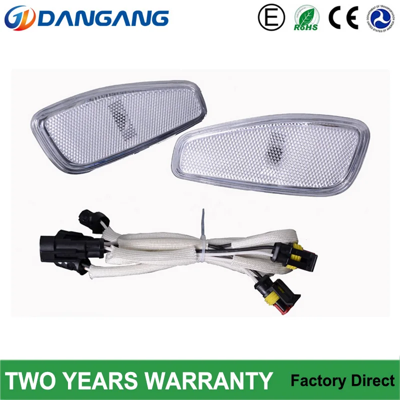 

For Jeep Renegade Front Fog Lights Turn Signal Parking Lamp Cover ABS For Jeep Renegade Led Signal lamp Cover
