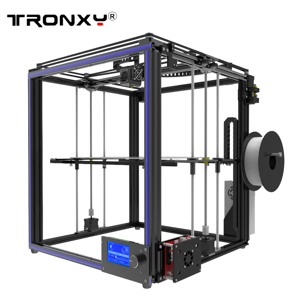 Tronxy X5S 3d Принтер Комплект Большой размер 330*330*400 мм DIY принтеры с горячей sd-картой 12864p ЖК-экран 3d принтер