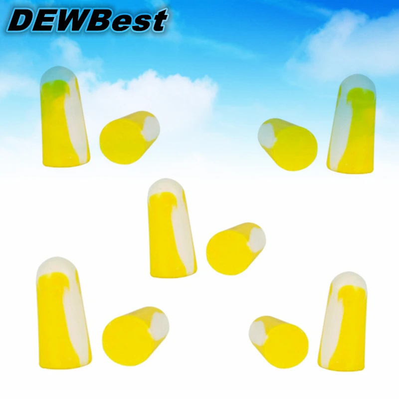 5 пар прочных силиконовых затычек для ушей защита от шума храп затычки