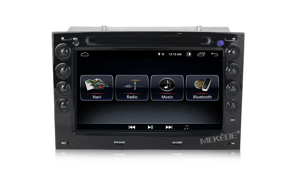 MEKEDE HD 4 ядра 7 ''2 Din Android 8,1 dvd-плеер автомобиля для Renault Megane 2 ii 2006 2007 2008 2009 радио gps-навигатор RDS 1024*600