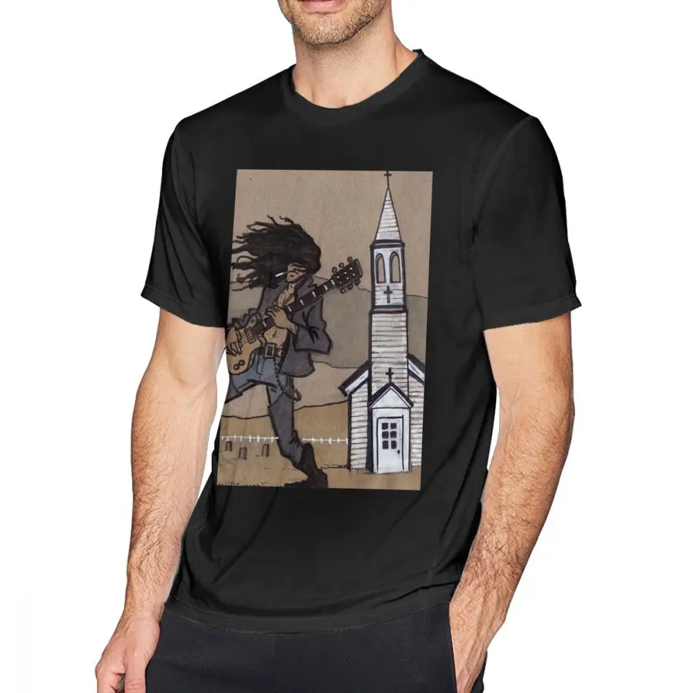 Black Футболка guns N Roses, футболка с дождем, 4xl, футболка с коротким рукавом, мужская, забавная, с принтом, Классическая, 100 хлопок, футболка - Цвет: Black