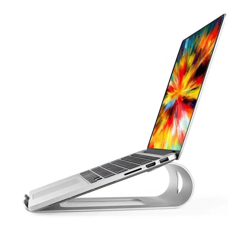 Портативная подставка из алюминиевого сплава для ноутбука Macbook Pro/Air, подставка для ноутбука, металлический кронштейн, аксессуары для компьютера
