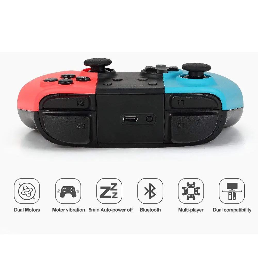 Беспроводной игровой джойстик Bluetooth для Nintendo Switch геймпад ПК Игр телефона Android |