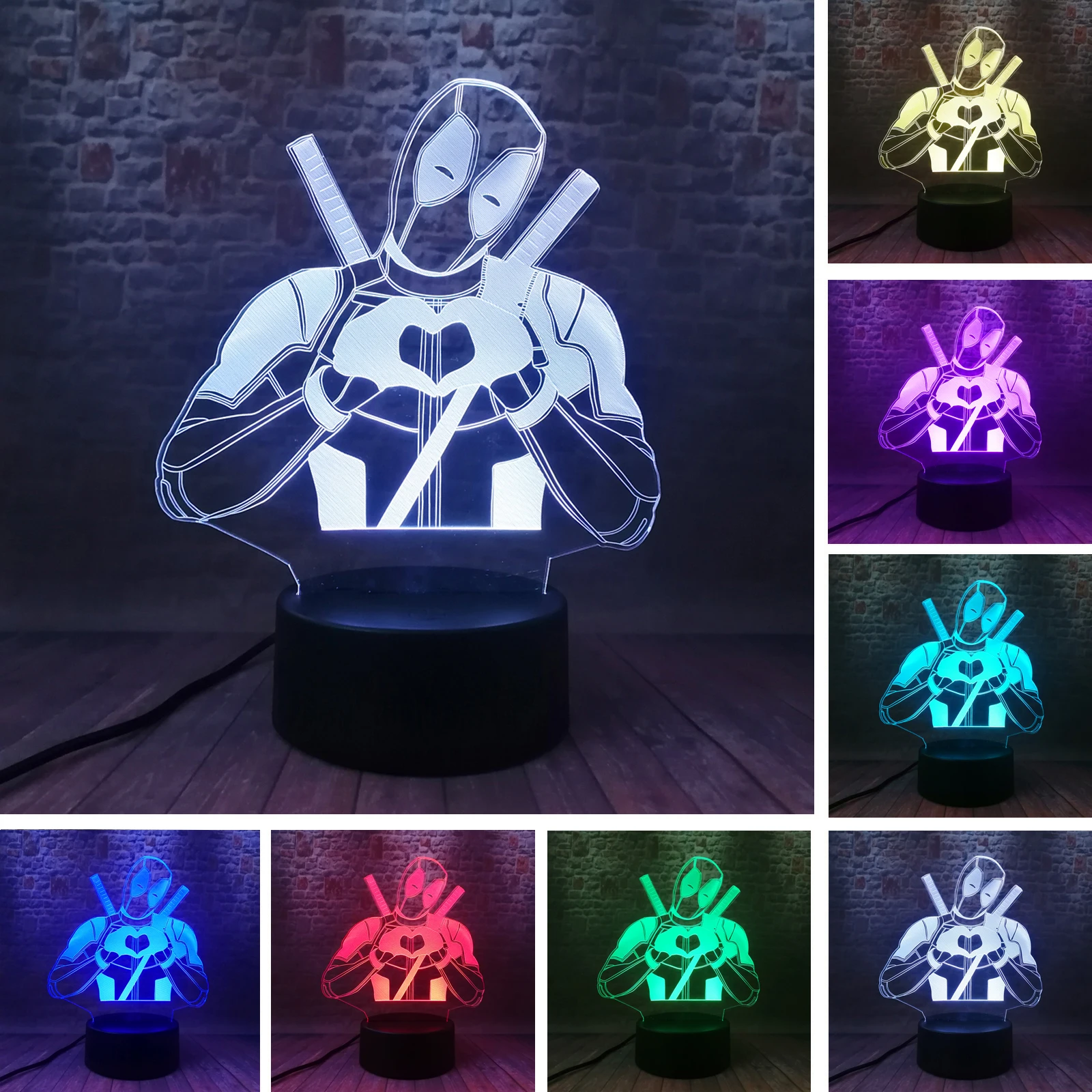 Amroe Hero Мстители Endgame Marvel Железный человек Человек паук Капитан Америка Бэтмен
