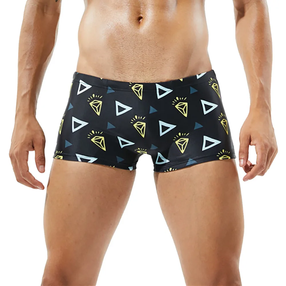 Модный Купальник мужские пляжные плавки с принтом для серфинга купальники шорты
