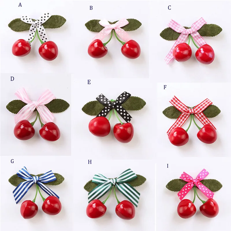 Baby Girl headband Infant baby Hair Clip Cartoon Kids Cherry Headband | Детская одежда и обувь