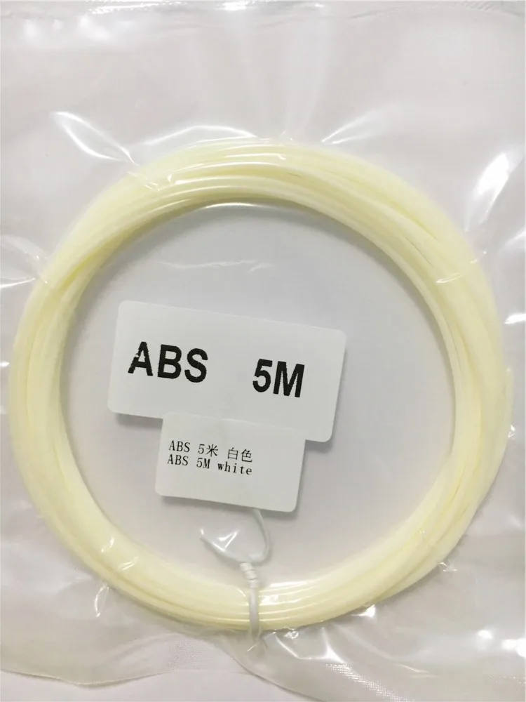 3D Ручка ABS 3d Принтер Нити ABS 5 метров 26 цветов подарок на день рождения 1,75 мм 3D ABS нити 3d принтер ручка нити провода нити