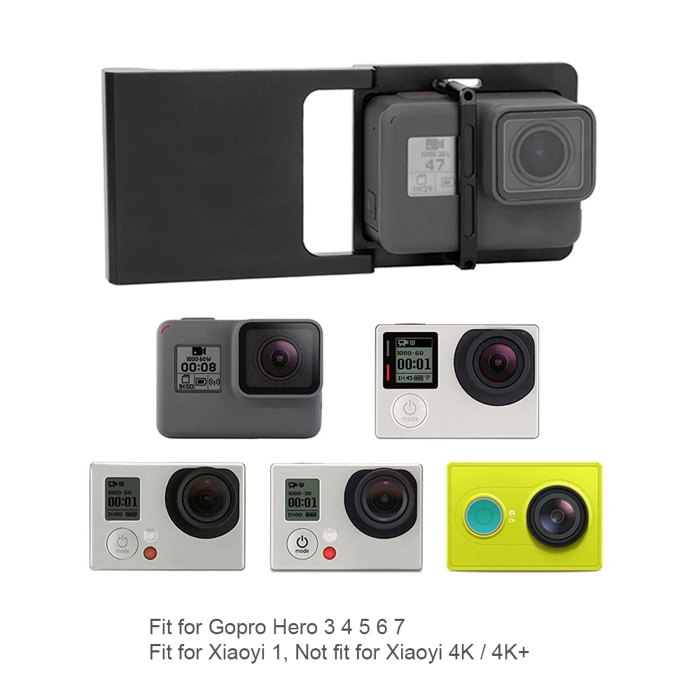 Ручной шарнирный адаптер Монтажная пластина переключателя для GoPro Hero 7 6 5 4 3 Xiaoyi 1 Yi