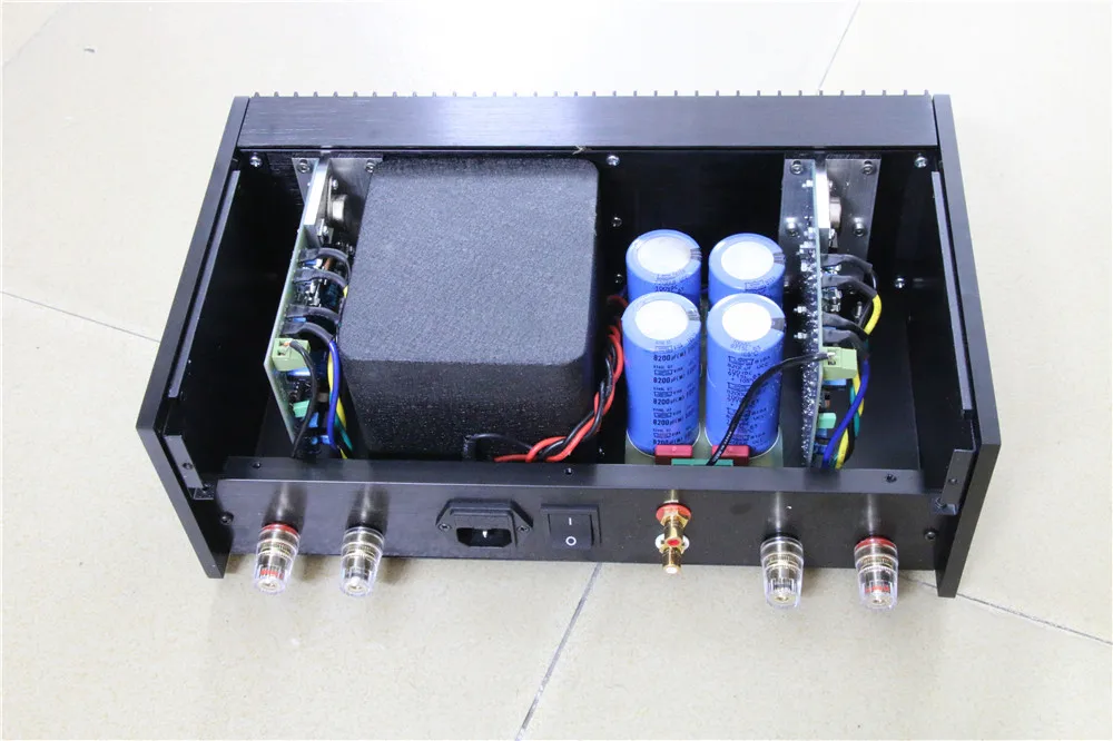 Классический четырехъядерный усилитель мощности SENGTERBELLE 405 Вт + 100 ONSEMI MJ15024 Hi Fi