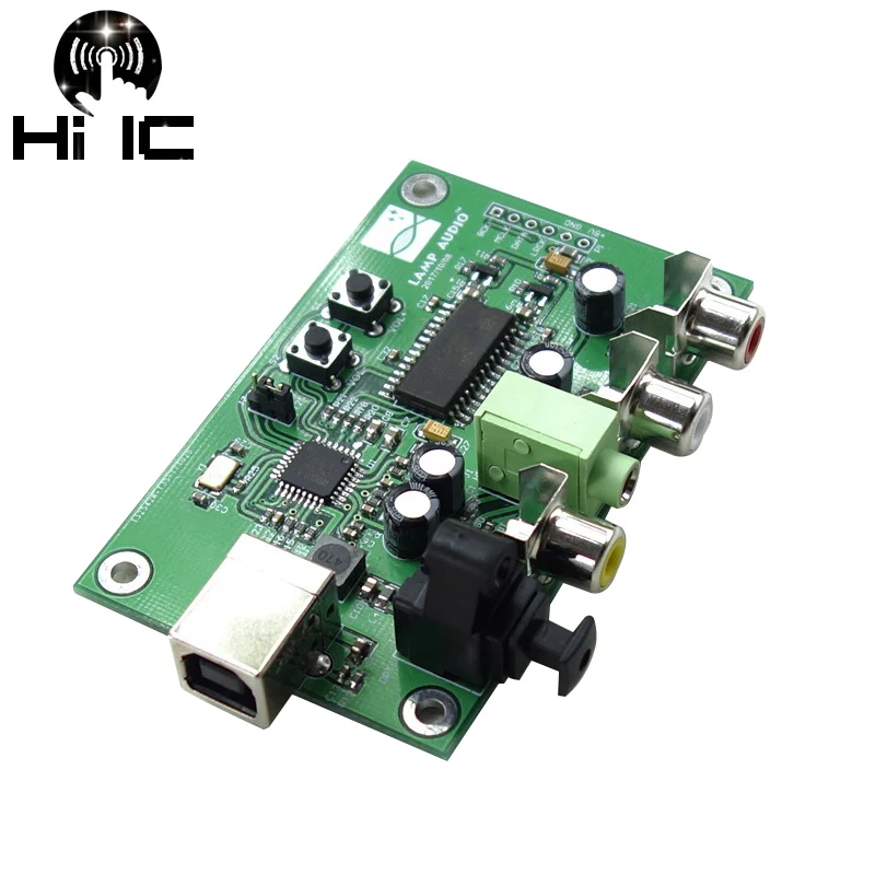 PCM2706 TDA1305 цифрового интерфейса USB к I2S/IIS/оптический коаксиальный Выход SPDIF HiFi ЦАП