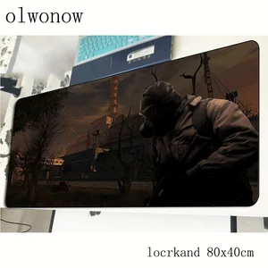 Игровой коврик для мыши stalker с заблокированным краем, игровой коврик для мыши 800 х400х2 мм, аксессуары для ноутбука и ПК, эргономичный коврик для мыши