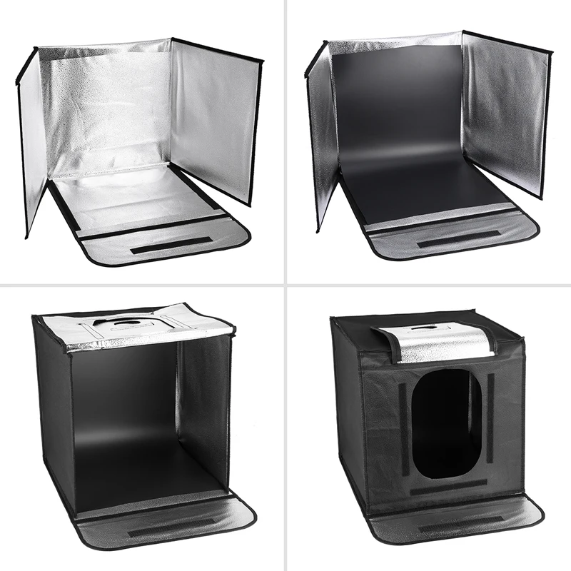 Capsaver F40 40*40 см светодиодный светильник, портативный складной светильник, фотостудия, светильник, палатка, фоны для фотосъемки ювелирных изделий, софтбокс