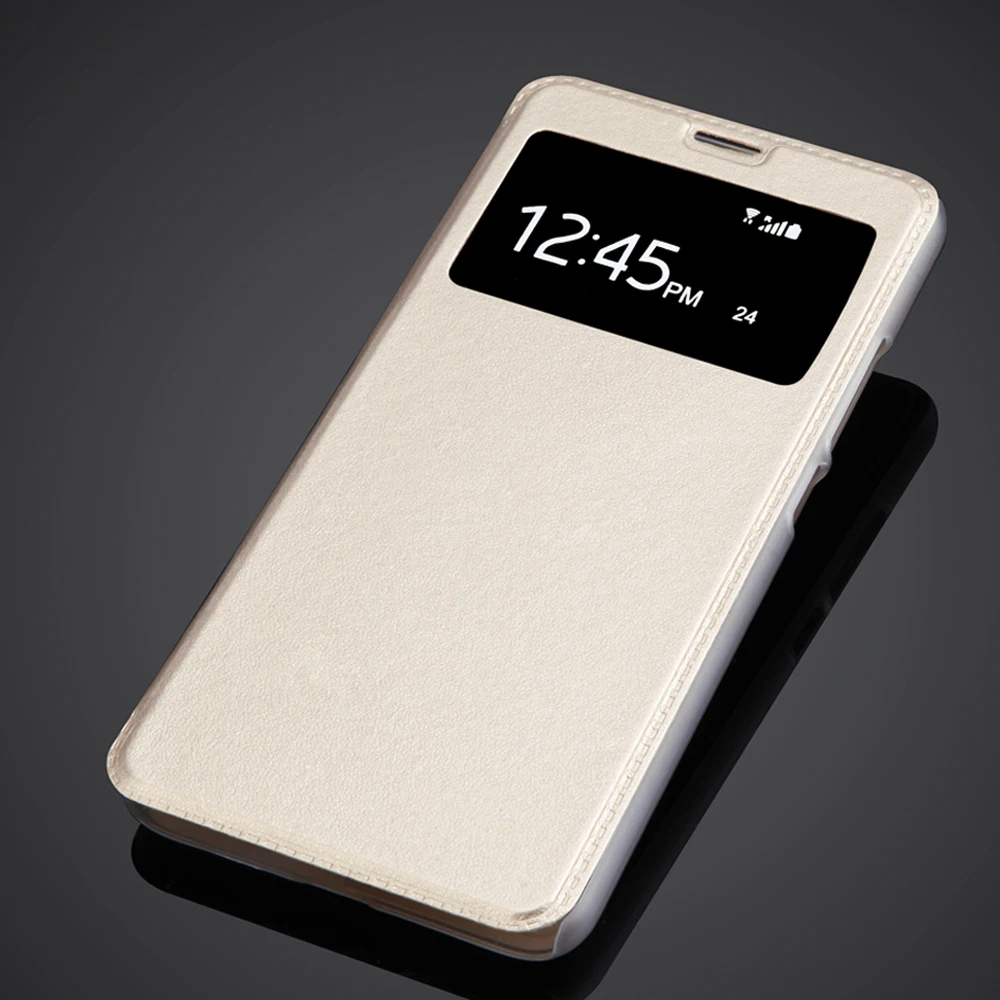 Тонкий флип-чехол с окошком для просмотра для Meizu Meilan M3 Note 3 Meilan 3 Note Meilan Note 3 Meilan Note3 из искусственной кожи