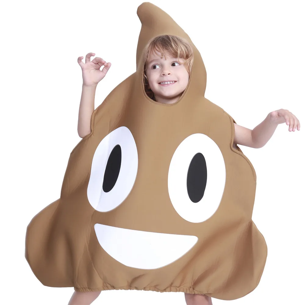Для хеллоуина карнавала Рождества purim Cosplay feces Spoof креативный губчатый талисман poop
