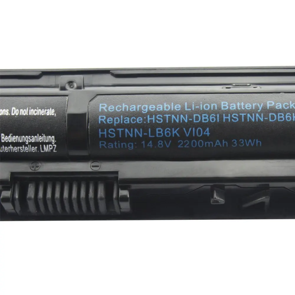 Аккумулятор для ноутбука HP Pavilion 14 15 V104 VI04 15-K301tu 14-U206TX L8P38PA ProBook 440 440G2 450 450G2 4 ячейки 8
