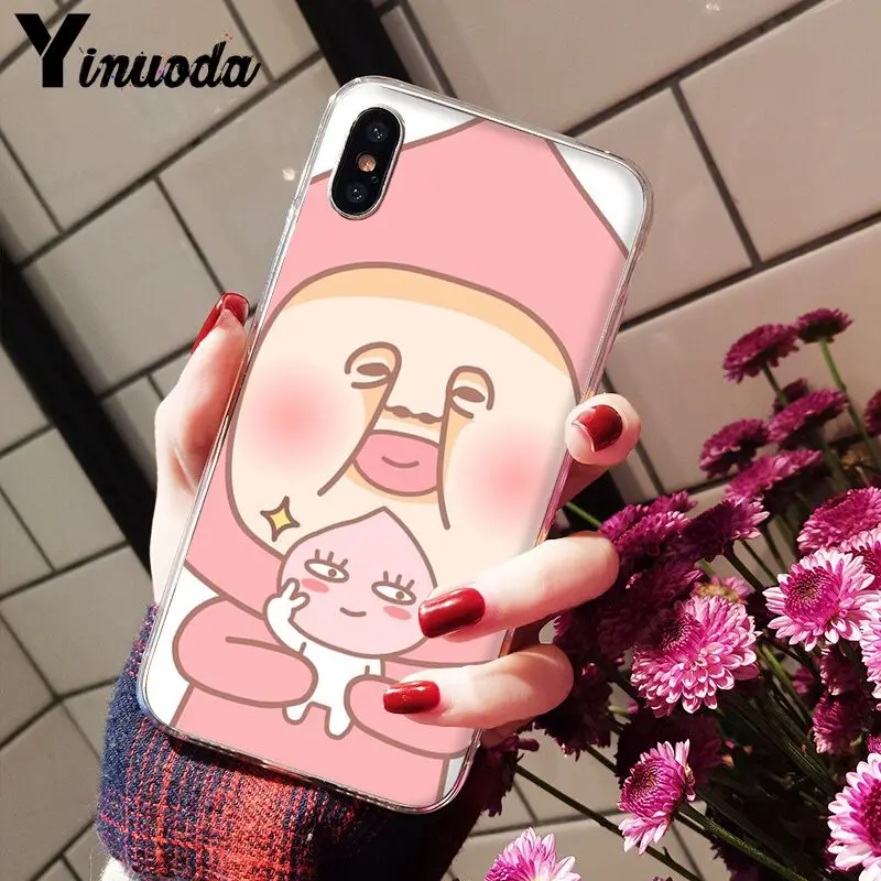 11pro MAX Японский милый мультяшный Kobito Peach Prince в продаже роскошный классный чехол