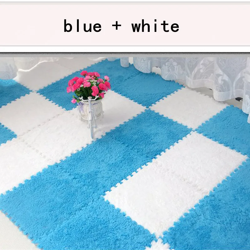 Детский игровой коврик 60*150*0 6 см EVA плюшевый для ползания ковер детей из