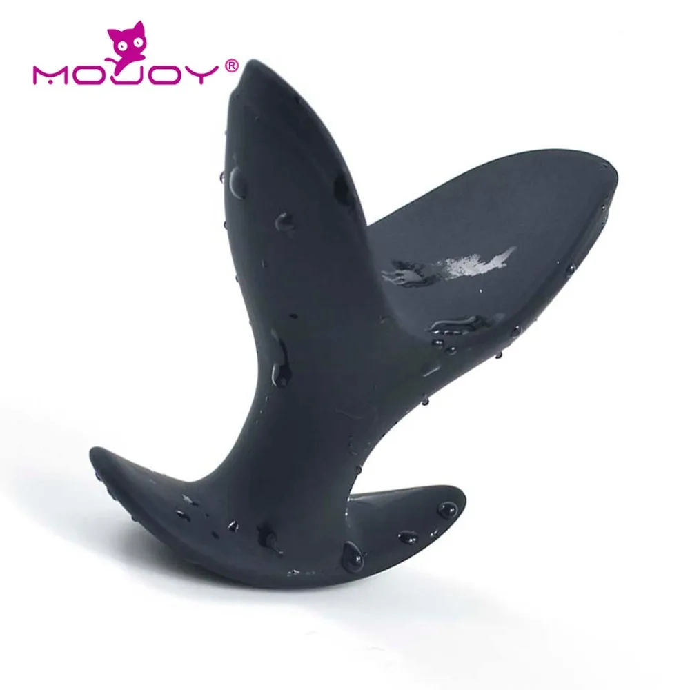 Mojoy мягкий силиконовый Водонепроницаемый анальный плагин эротики вибратор bullet