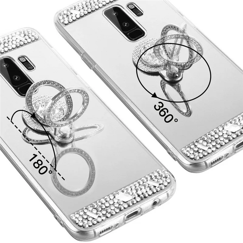 1 шт. зеркальный чехол для телефона Samsung Galaxy A3 A5 A7 A8 2016 2017 A520 A810 A6 Plus 2018|Сумки