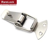 stainless steel spring loaded toggle latch catch hasp chests cases 32mm74mm window cabinet locks f
